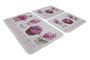 Mijölnir Giardino Di Lavanda Djt Juego de alfombrillas de baño Multicolor